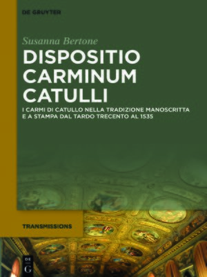 cover image of Dispositio carminum Catulli